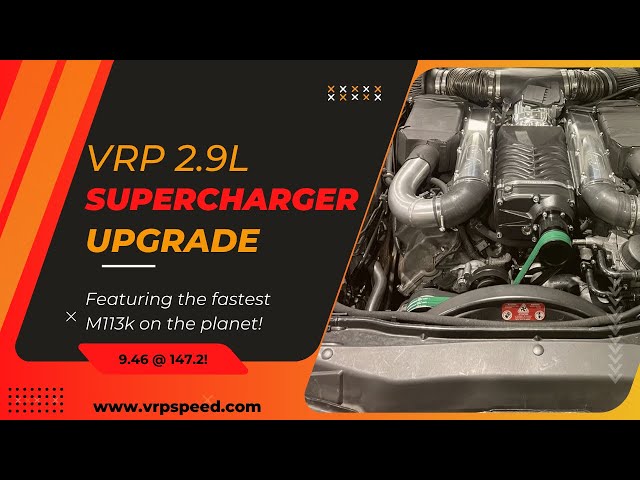 VRP Supercharger Upgrade Kit | Fastest M113k on the planet | Dragy | Victory Road Performance