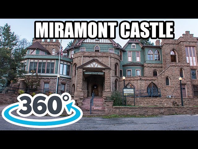 Miramont Castle & Museum Tour | FULL 360 DEGREES VR VIDEO - Travel vlog