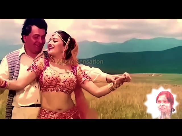 Dil Dene Ki Rut Aayi | Lyrics | Rishi Kapoor | Madhuri Dixit | Alka Yagnik | Vinod Rathod |