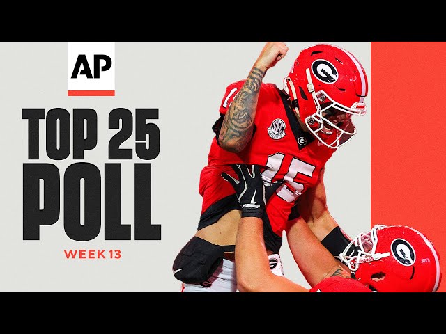 AP Top 25 Poll Released: BYU falls out of Top 10, Georgia jumps up to No. 8 after win over Tennessee