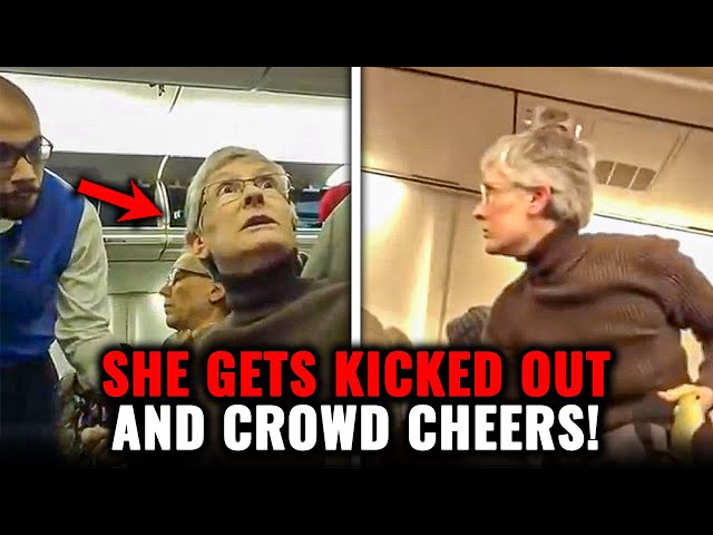 Liberal Woman FREAKS OUT Sitting Next to Trump Supporter on Plane!