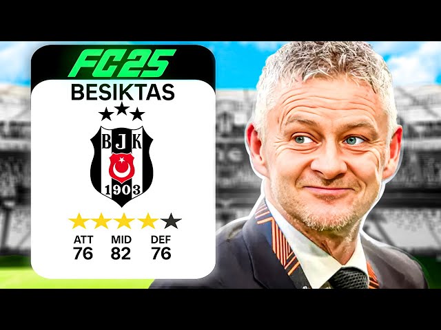 I Rebuilt Besiktas Under Ole Gunnar Solskjaer