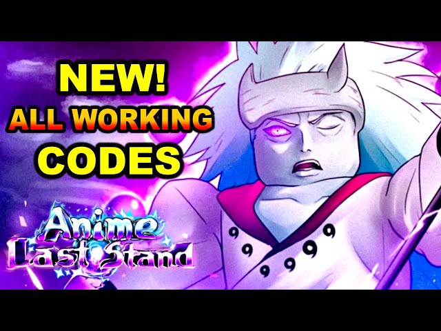 *NEW* ALL WORKING CODES FOR ANIME LAST STAND - ROBLOX ANIME LAST STAND CODES