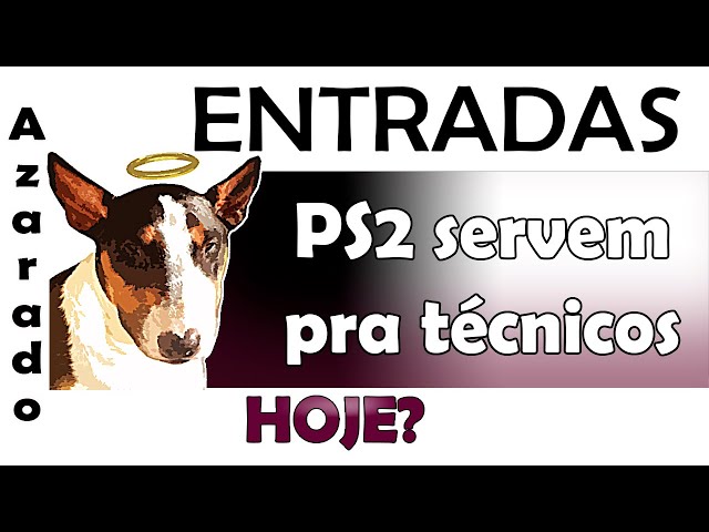 Entradas PS2 e o técnico