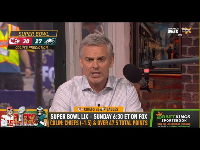 THE HERD | Colin Cowherd CONFIDENT Philadelphia Eagles Will LOSE Super Bowl | NFL