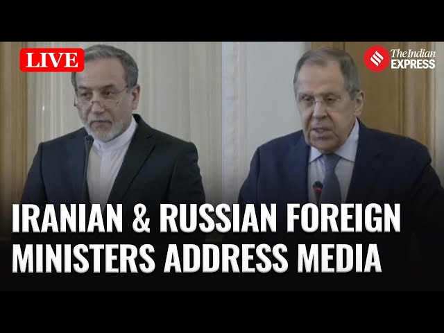 LIVE: Iranian & Russian Foreign Ministers Hold Joint Press Conference in Tehran