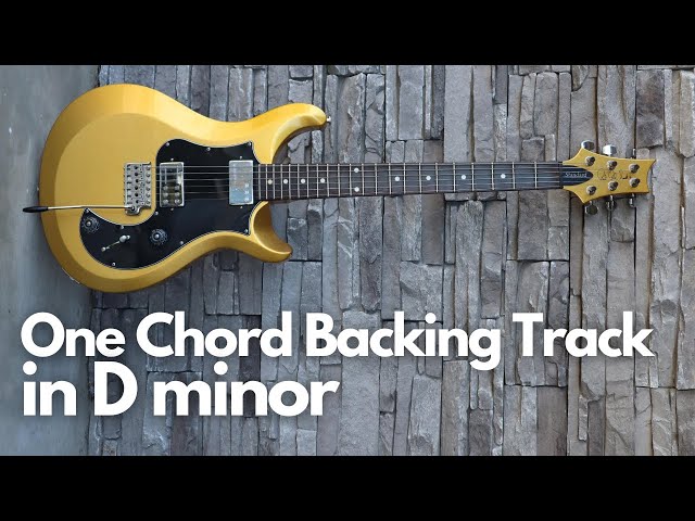 Single Chord Backing Track in D Minor