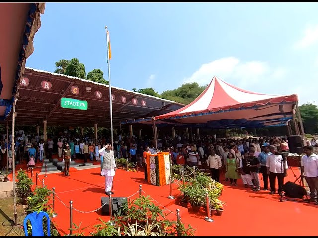 [360°] Indian National Anthem at IIT Madras | 77th independence day - XRIG,IITM.