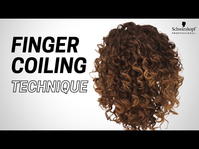 Finger Coiling Tutorial for Defined Curly Hair