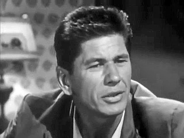 1958 MAN WITH A CAMERA - "The Warning" - Charles Bronson, Berry Kroeger