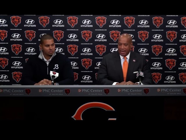 Ryan Poles & Kevin Warren Press Conference: Chicago Bears (12/2/24)