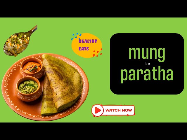 Delicious Green Mung Ka Paratha Recipe#howtomakemoneyonline #kceatwell