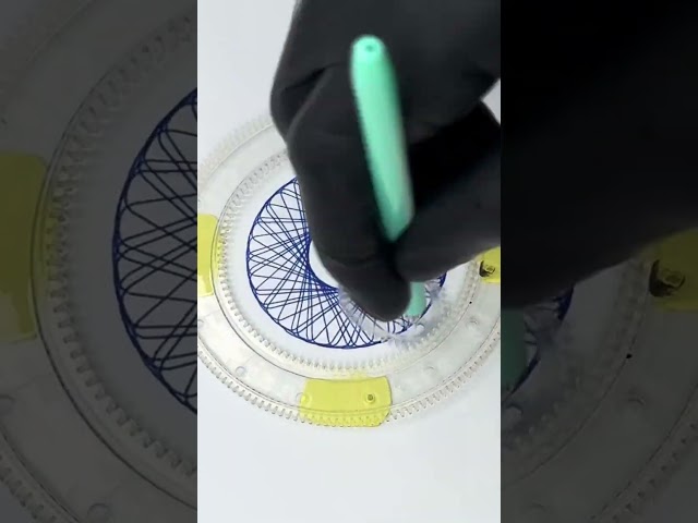 Beautiful ASMR Spirograph Art! #asmr #art #spirograph #shorts #2025 #usa