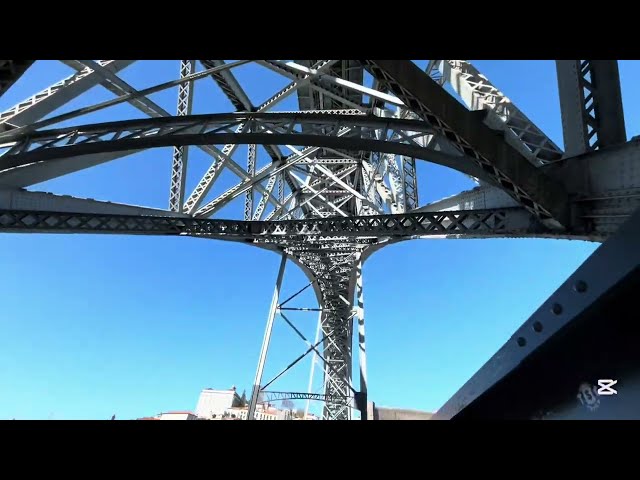 Dona Maria Pia Bridge, Porto, Portugal