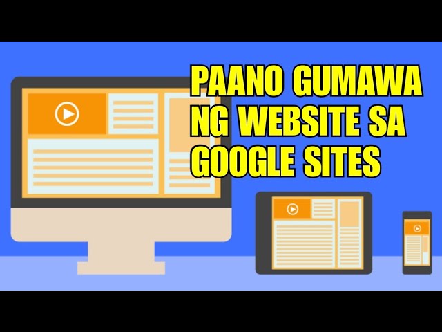 Paano Gumawa ng Simpleng Website Gamit ang Google Sites