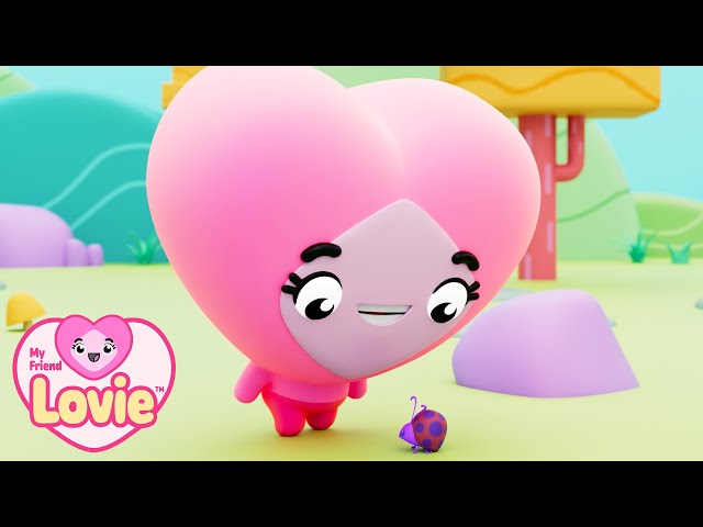 My Friend Lovie | Brand New - I found a ladybug! | Kids Cartoons & Stories | Videos for Kids