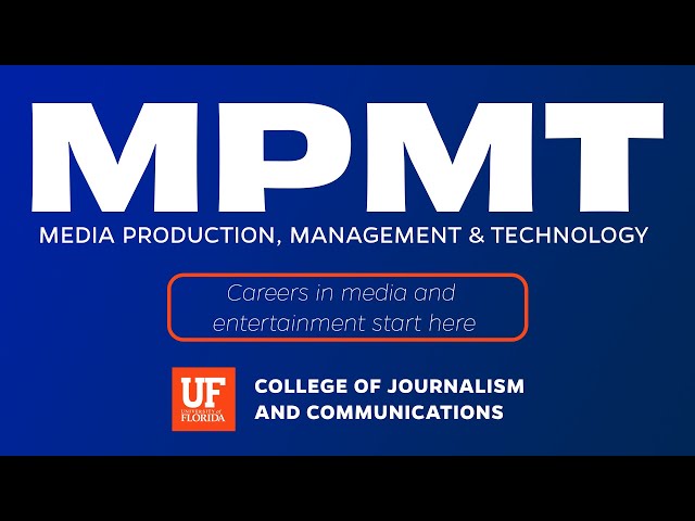 UFCJC Media Production, Management and Technology Major