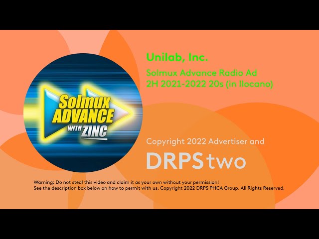 Solmux Advance Radio Ad 2H 2021-2022 20s (in Ilocano)