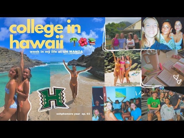 COLLEGE WEEK IN MY LIFE VLOG @ University of Hawaii !! | sophomore year ep  03