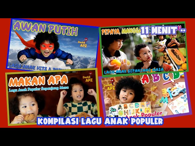 Lagu Populer Makan Apa | ABCD Dan Lainnya | Kompilasi Lagu Anak Sepanjang Masa