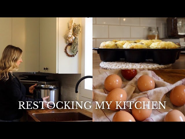 Weekly Kitchen Restock & Meal Prep to Save Time