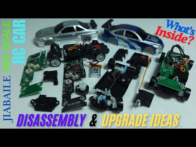 Jiabaile 1/43 Scale RC Car **Disassembly** Upgrade Ideas and Mods, Version Differences