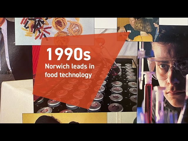 Norwich leads in food technology - 1990s