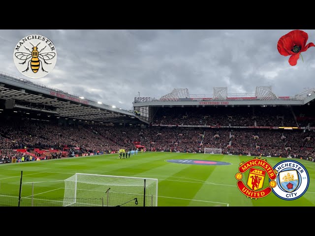 MANCHESTER DERBY PLAYER WALKOUT | 6.11.21