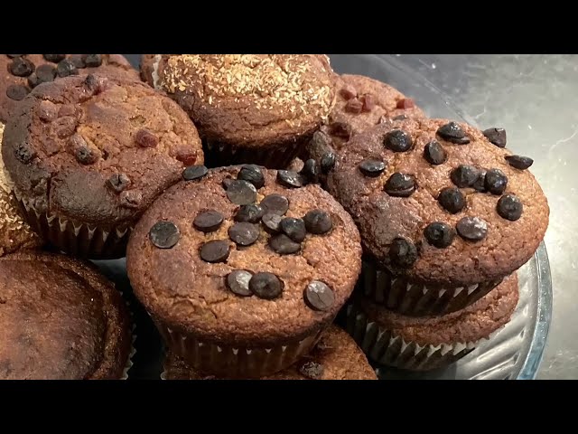 Make Cupcakes without Flour and without Sugar at home