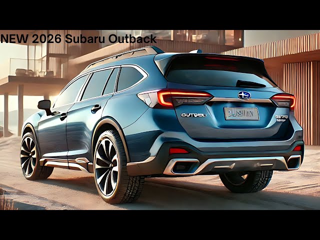 2026 Subaru Outback Official Unveiled - FIRST LOOK!