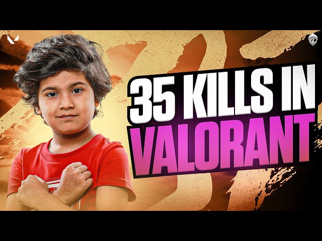 8 Yrs Old Kid Always MVP in Valorant 💪🔥 | Valorant Gameplay Highlights