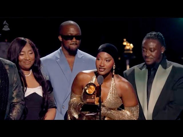 Tems Wins Best African Music Performance at the 2025 Grammys! Acceptance Speech