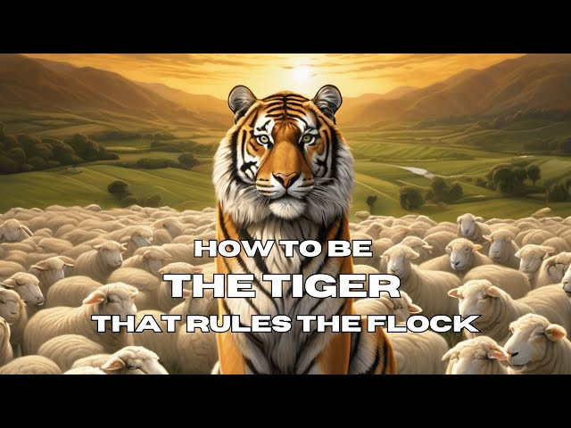 How to Be the Tiger That Rules the Flock—Not Just Another Sheep