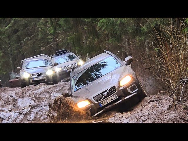 VOLVO OFFROAD PARTY 2025. Volvo XC70 Volvo XC90 & friends in deep mud. 4x4 test. DDrive.