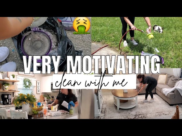 VERY MOTIVATING CLEAN WITH ME | ULTIMATE CLEANING MOTIVATION | CLEANING BEFORE BED|  SUMMER CLEANING