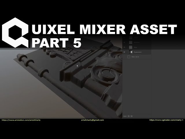 Quixel Mixer Asset. Episode 5. How to import 32bit Displacement Map from 3D-Coat?