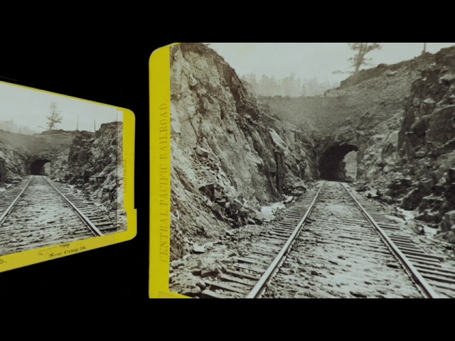 Tunnel No. 15, Near Camp 24, late 1860s (VR 3D still-image)