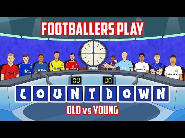 FOOTBALLERS PLAY COUNTDOWN!🕒 (Frontmen Season 8.7)