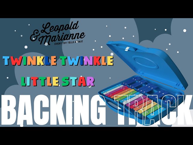 Twinkle Twinkle Little Star Instrumental Backing Track | Xylophone Song for Kids | Play-Along