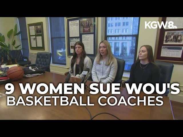 9 women sue Western Oregon University's basketball coaches over verbal, physical abuse