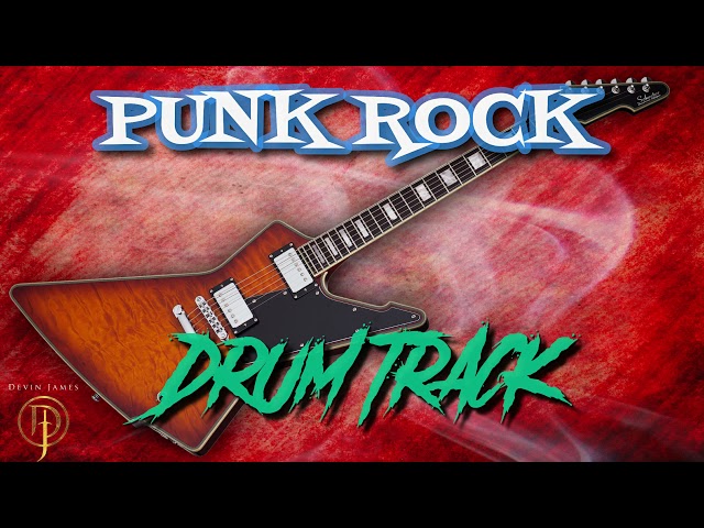 Punk Rock Style Drum Track - 210 BPM (FREE WAV & MIDI DOWNLOAD)