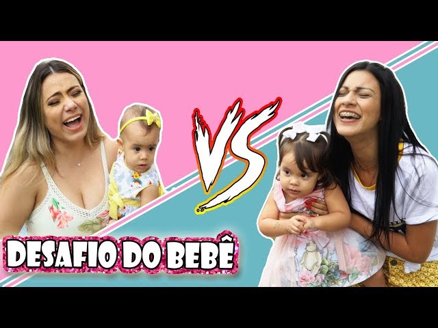 DESAFIO DO BEBÊ #4 - Ft. Jaqueline Sobrinho e Valentina | Kathy Castricini