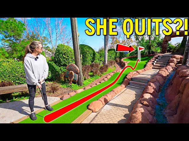 This Mini Golf Course Might Make Elisha Quit Forever