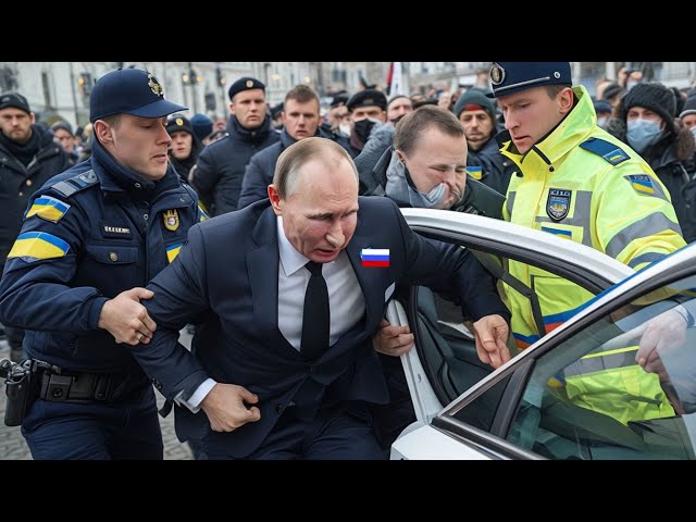 This morning! Ukrainian special forces managed to capture President Putin while trying to escape!