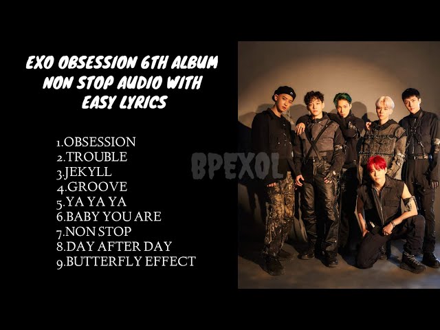 EXO Obsession Full Album With Easy Lyrics