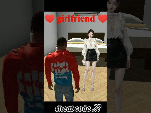 Girlfriend Ka Cheat Code 🤯 #indianbikedriving3d #girlfriends #love #cheatcodes #romanticshort