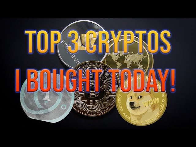 BEST CRYPTOCURRENCY TO BUY NOW | TOP 3 CRYPTO TO BUY NOW