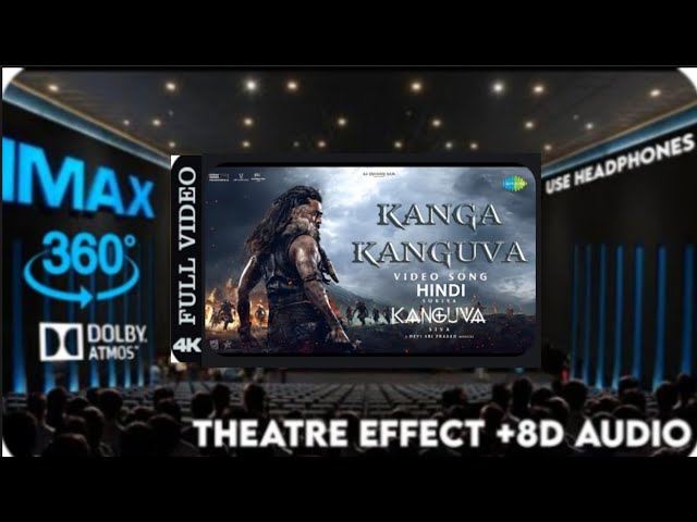 #8daudio #bassboosted Kanga Kanguva (Hindi) - Video Song #8dsong #music #remix #love #hindisongs