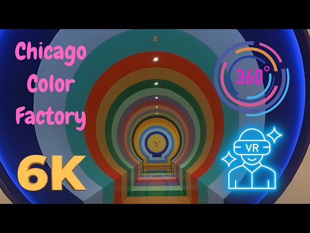 Chicago Color Factory - 360-Degree Virtual Reality Experience - Interactive Art Museum