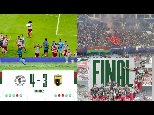 💚❤️ATK Mohun Bagan vs Hyderabad FC Penalty Shootout ISL Highlights Today Semifinals | ATKMB 4-3 HFC